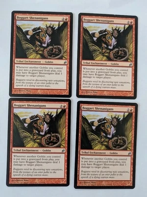 4 Boggart Shenanigans Lorwyn MTG NM Free shipping with tracking - Image 1 of 2