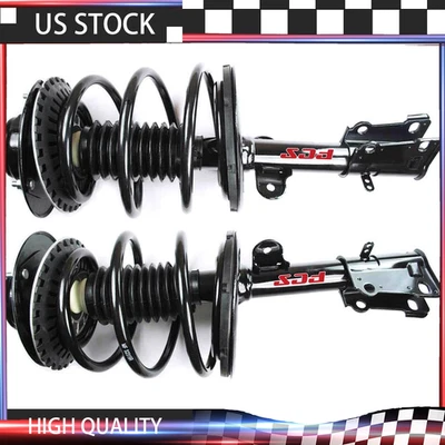 Оригинальные передние стойки со стабилизатором подвески для 2001-2007 Dodge Caravan 3,3 л пожизненная гарантия - Изображение 1 из 4