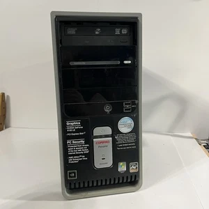 Vintage Compaq Presario Desktop Windows XP Media Center AMD Athlon 64 - Picture 1 of 11