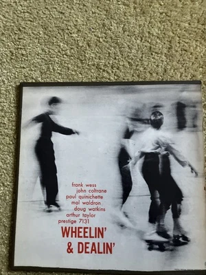 Wheelin' And Dealin' LP, Prestige, Mono, Hard Bop Jazz west 50th OG Coltrane   - Image 1 of 4