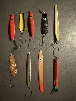 Solvpilen SNAP Vintage Wobbler Spinner Blinker angelzubehör Konvolut Köder - Bild 1 von 4