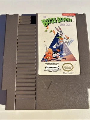 The Bugs Bunny Crazy Castle For Nintendo NES 1989 Cartridge Only - Image 1 of 3