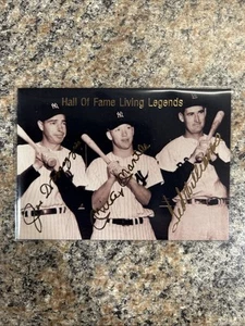 1993 Sports Stars Estados Unidos Mickey Mantle Joe Dimaggio Ted Williams Yankees de Nueva York - Imagen 1 de 2