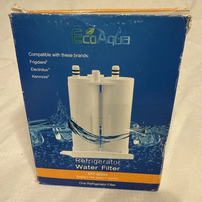 Eco Aqua EFF-6029A Refrigerator Water Filter for Frigidaire Kenmore Electrolux - Image 1 of 4