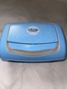 Cottonelle Flushable Moist Wipes Refillable Pop-Up Hard Shell Container Empty - Picture 1 of 7