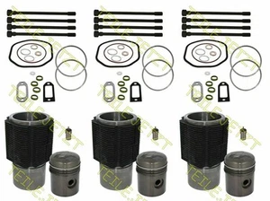 3 x ZYLINDERSATZ DICHTSATZ DÜSE KOLBEN SCHRAUBE FÜR DEUTZ FL812 FL 812 05er - Bild 1 von 1