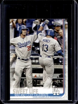 2019 Topps On Demand Mini Sweet Life Max Muncy Cody Bellinger #202 - Image 1 of 2