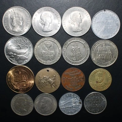 Estate Lot - Old & Rare HUGE Coins & Tokens + Bonus! - Image 1 of 4