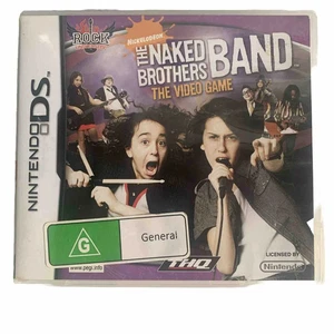 The Naked Brothers Band The Video Game Nintendo DS w' Manual FREE Au Postage - Picture 1 of 4