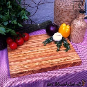 50 x 30 x 3,5cm Cutting Board Chopping + 5x Breakfast Glued 30x20x1, 5cm - Picture 1 of 3