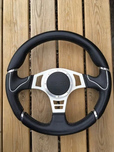 Momo Millenium sport Steering Wheel Landrover Defender - Picture 1 of 7