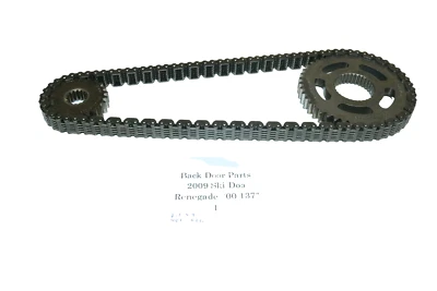 2009 Ski-doo Renegade 800 R Xp 137" Track Drive Chain Sprockets Gears 25t 45t  - Image 1 of 4