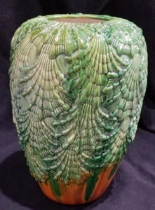 Beautiful pottery vase, "Jardinière" style, not vintage, EUC - Picture 1 of 7
