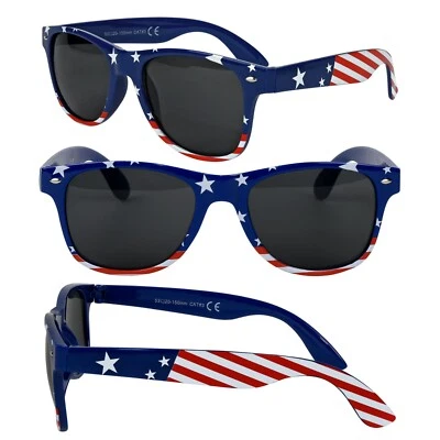 Солнцезащитные очки Shark Eyes США - синие/дымчатые - Изображение 1 из 4