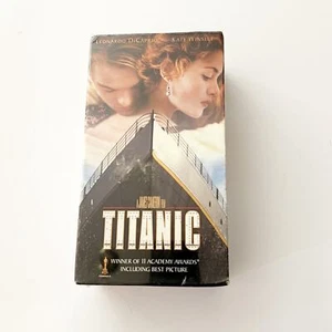 Titanic Movie Original 1998 VHS Tape Sealed NEW - Picture 1 of 6