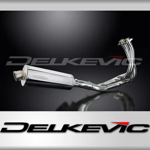 Kawasaki Z650 2017-2024 Complete Exhaust 2-1 14" Oval Stainless Muffler - Picture 1 of 5