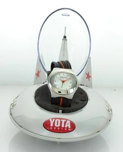 Vintage Unusual Space YOTA Watch Timepiece New Old Stock ALL STAINLESS YSLA12A - Picture 1 of 7