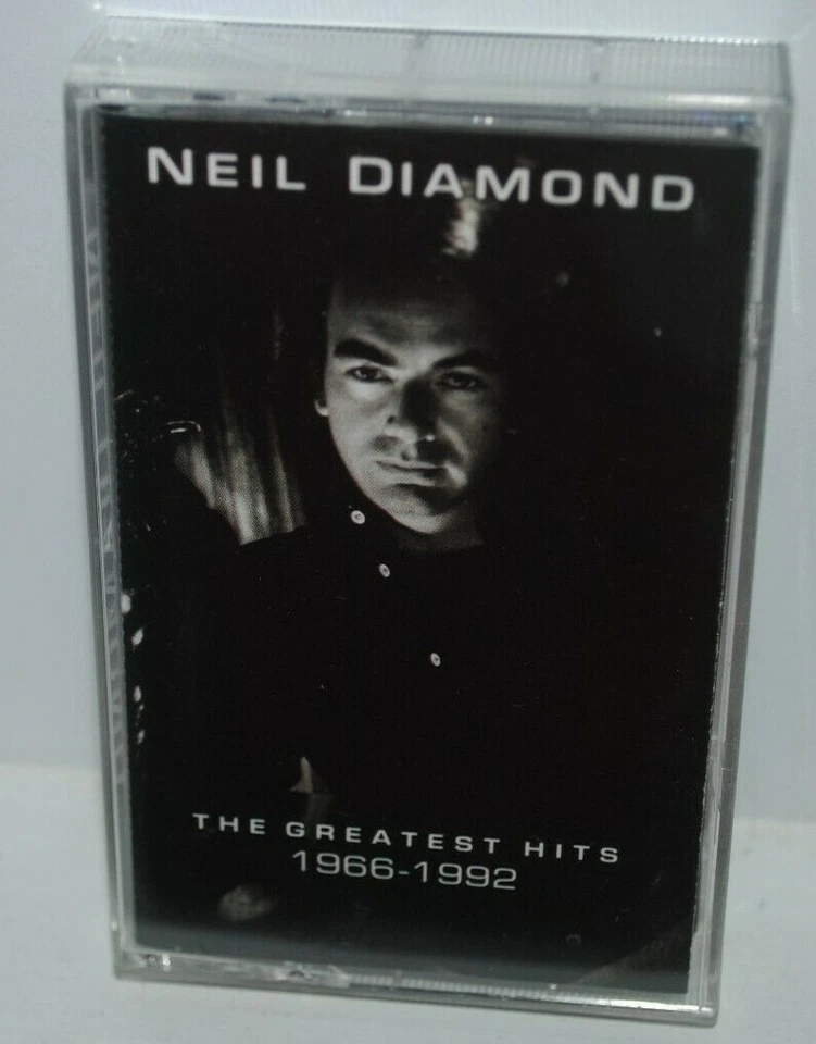Neil Diamond, GREATEST HITS 1966-1992, cassette tape, 19 tracks, Columbia 52703 - Image 1 of 1