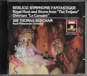 Sir Thomas Beecham Berlioz Symphonie Fantastique Corsaire Troyens *Like New" CD - Picture 1 of 2