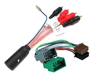 ADATTATORE CABLAGGIO CAVO TELAIO ISO PC2-71-4 + PC9-414 PER VOLVO S80 V40 V70 - Foto 1 di 1