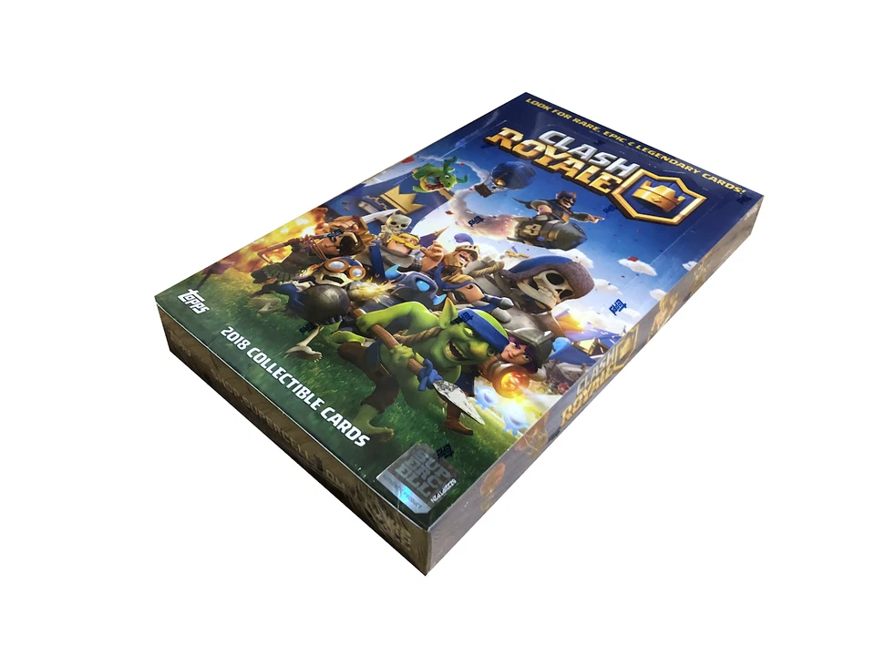Clash Royale Trading Cards Sealed Hobby Box (24 packs) Free Shipping - Image 1 of 1