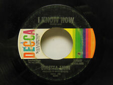 LORETTA LYNN: Journey to the End of My World / I Know How, 45 RPM, Fair (A)