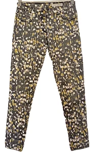 Sass & Bide Jeans Women Sz24 Multi Print Zippora The Winning Day Slim Ankle Zip - Bild 1 von 16