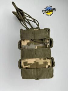 UA-Digital Double Magazine Pouch Carrier MOLLE For AK 5.45, 7.62 Set 3 pieces