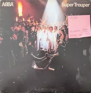 ABBA Super Trouper Vinyl Record VG/G+ XSD 16023 1980 - Picture 1 of 2