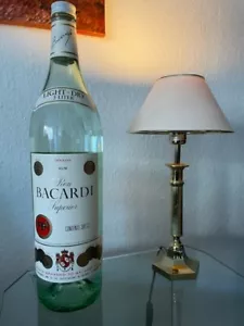 Bacardi 3 Liter Flasche von 1990, ungeöffnet, mit Karton. Absolute Rarität! - Bild 1 von 7