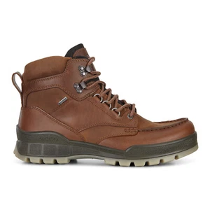 Men's ECCO Track 25 High Gore-Tex Hiking Boot Waterproof Brown 831704 52600 - Picture 1 of 6