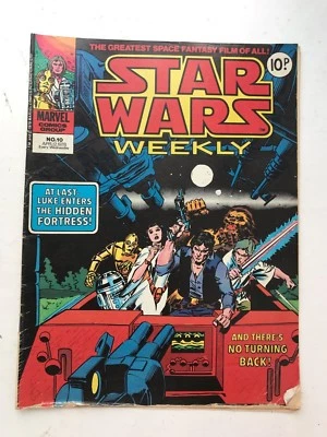 Vintage 1978 Marvel Comics Groupe Question°10 Star Wars Hebdomadaire Revue - Image 1 of 2