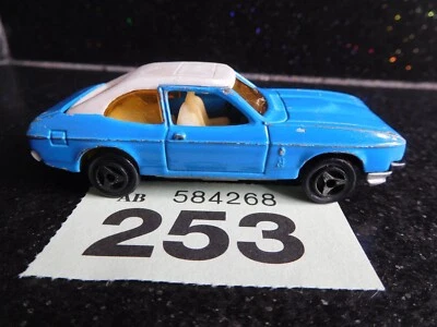 Majorette No.251 Blue/White Ford Capri Mark 2 1:60 Made In France (253) - Image 1 of 4
