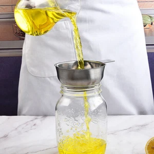 2 Pcs Transferring Liquid Funnel Wide Funnel Handle Wide Jar Funnel - Picture 1 of 10