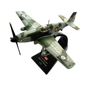 Modelo acabado Mustang Fighter P-51 de aleación diecast escala 1/72 Segunda Guerra Mundial Reino Unido - Imagen 1 de 19