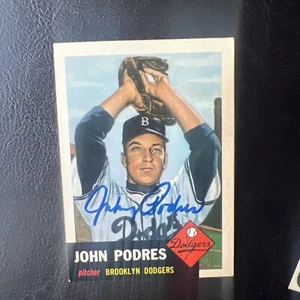 1991 Topps Archives- #263 Johnny Podres (RC) 1953 reprint - Picture 1 of 4