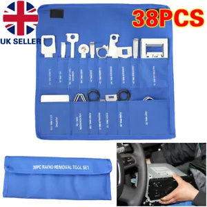 38Pcs Car Radio Stereo Audio Head Unit Key Removal Tool Set Release Keys Kit - Picture 1 of 12
