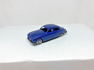 Nicely Restored VNM Matchbox Lesney GPW Dark Metallic Blue Jaguar 3.4 Litre #65a - Picture 1 of 11