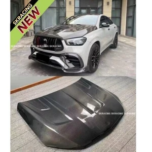 Fibra de carbono para Benz W167 GLE43 53 63 GLE350 GLE450 GLE580 capó paneles - Imagen 1 de 11