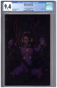 We Live #v2 #1 CGC 9.4 Black Edition E.M. Gist Trinity Foil Edition Virgin - Picture 1 of 2