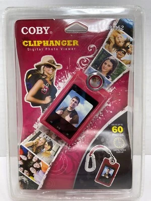 Coby Digital Photo Viewer Cliphanger Keychain - DP-152 (Red) - Image 1 of 4