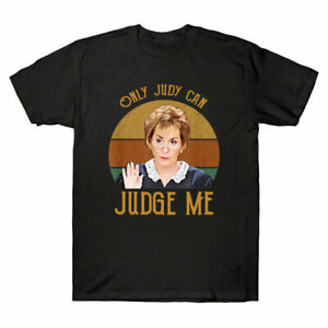 Judy Only Judy Can Judge Me Retro Vintage Men's T Shirt Cotton Tee Top