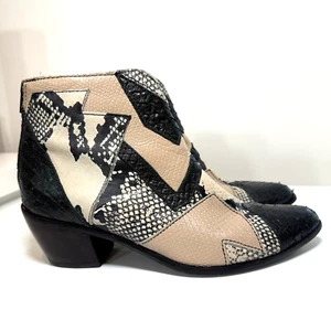 Amuse Society Matisse Last Call Western Festival Ankle Booties Women 8.5 - Picture 1 of 13