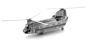 Helicóptero CH-47 Chinook: Metal Tierra 3D Corte Láser Modelo Miniatura Kit - Imagen 1 de 3