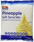 Dole Ready To Use Pineapple Soft Serve Mix Dairy And Gluten Free 44 Lb 4 Case