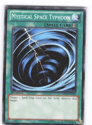 Mystical Space Typhoon Common Structure Deck: Cyber Dragon Revolution SDCR-EN026 - Image 1 of 2