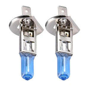 2x Car Headlight White Fog DRL Light Lamp Halogen Bulb 5500K H1 12V 100W New - Picture 1 of 5