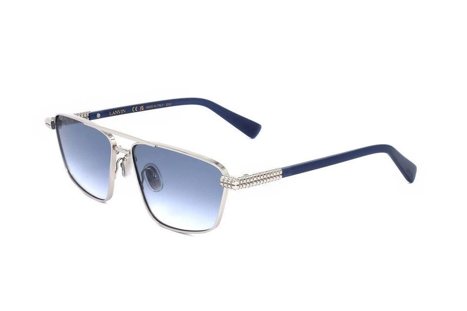 Lanvin LNV133S 035 SILVER 58/15/140 Unisex Sunglasses - Image 1 of 3