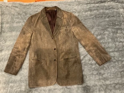 jhane barnes绒面皮夹克男式 — 第 1/4 张图片