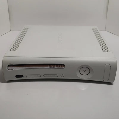 Microsoft Xbox 360 Original Video Game White Console No Cables Tested  - Image 1 of 4